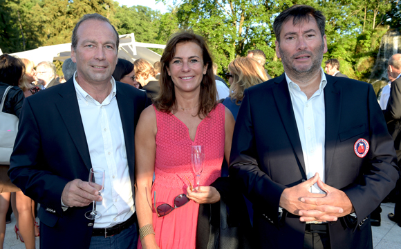 16. Michel de Lanversin (A3R), Joëlle Berjon (Centre Pilates) et Gilles Soucheleau (A3R)