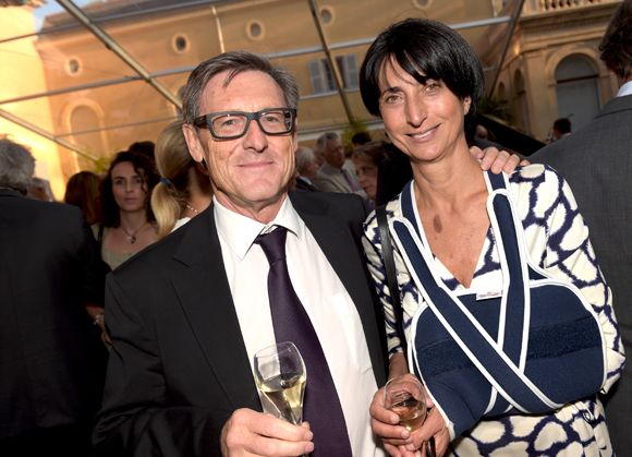 17. Alain Huet (Medef Rhône-Alpes) et Anne-Marie Baezner (GL Events)