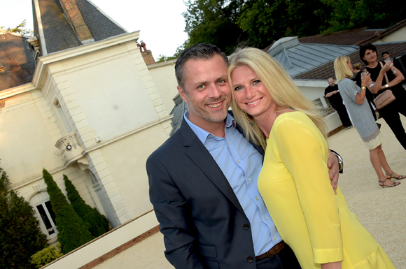 18. Cyril Badois (Mentor Partners) et Séverine Champin