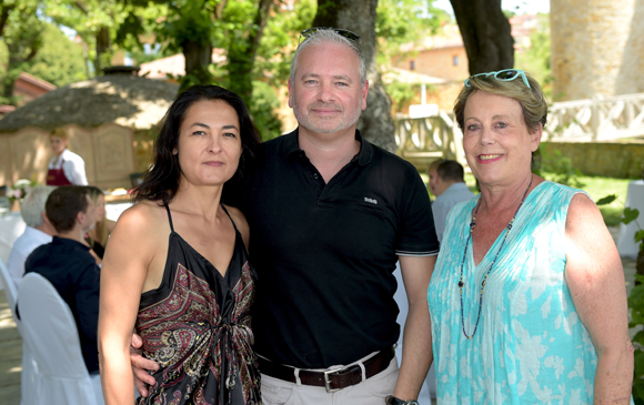 18. David Sudant, son épouse Isabelle (Cavinea Caviste) et Carole Dufour (Idées en Tête)