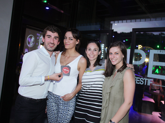 25. Baptiste Collomb (MBway), Sophie Pecolo, Julie Frutoso (Pigier Performance) et Stéphanie Prada 