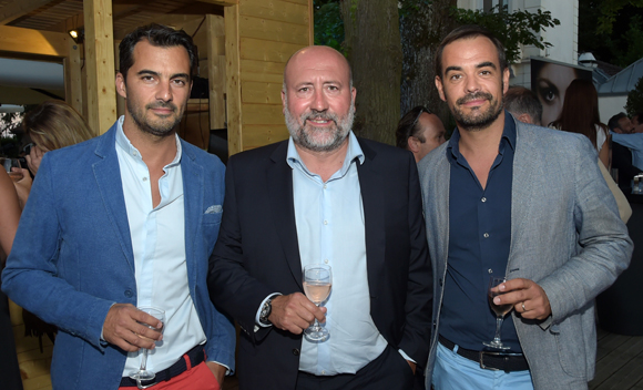 30. Mathieu Jarsaillon (Groupe Webissime), Jean-Luc Remilly (Setreal) et Daniel Dereudre (Servier France)