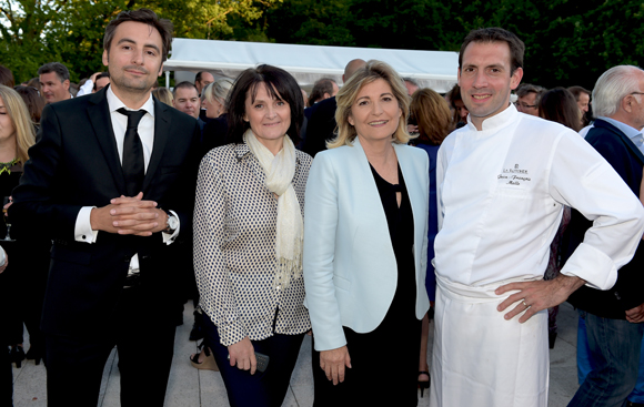 30. Charles Le Roy, Cathy Merli, Chantal Partouche et le chef Jean-François Malle (La Rotonde)