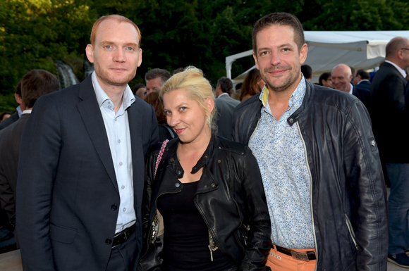 32. Olivier Cohn (Best Western), Marie Rigaud-Bernollin (Printemps de Pérouges) et Arnaud Bernollin (Cuisines Bernollin)