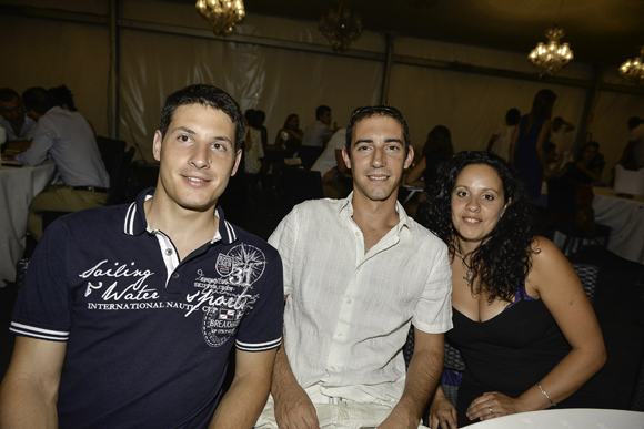 44. Florent Guerpillon (COEG), Julien (CARL) et Camille Bardin (osthéopathe)
