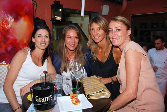 5. Maryline Meunier (CGPME), Karine Turcas, Axelle (Lyon People) et Severine Mazuy