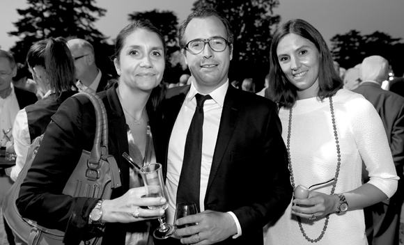 56. Renaud Fontanilles (Experton), son épouse Audrey (Mérial) et Marie Duverne (Lamy Lexel)