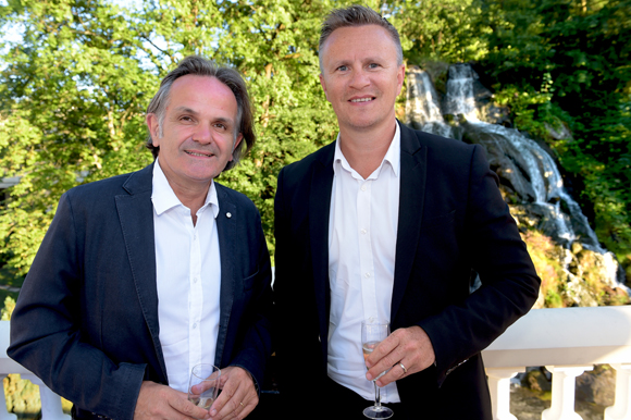 6. Bertrand Delorme (Sideo) et Franck Chapon, directeur des UGC Lyon