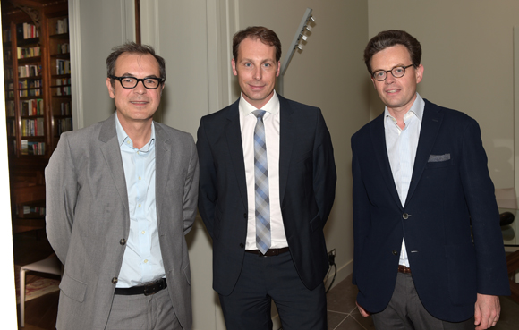 8. Nicolas Cartier (BioMérieux), Pascal Ronziere (Sanofi) et Nicolas Eschermann (Siparex)