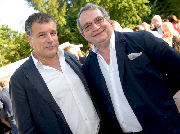 8. Gilles Demange (Orosa) et le chef Gilbert Reboul (Golf Club de Lyon)