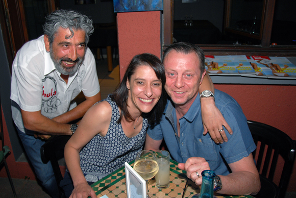 9. Andrea, Isabelle et Pierre Molin (Le Patio restaurant)