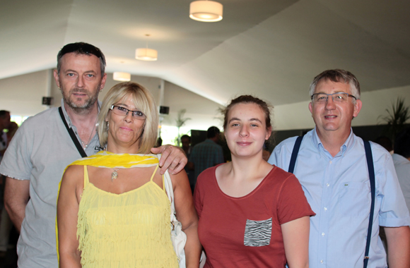 11. Yvan Petrequin (ERCD), Patricia Merandat (2c Isolation), Agathe et Christian Vuillermoz (Bouygues Energies et Services)