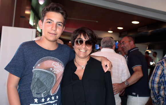 14. Nathalie Berberian et son fils Loris