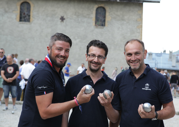 19. Edouard Apertet, Stessy Lanotte et Marc Muffat Meridol (Megève Esprit Sport) 