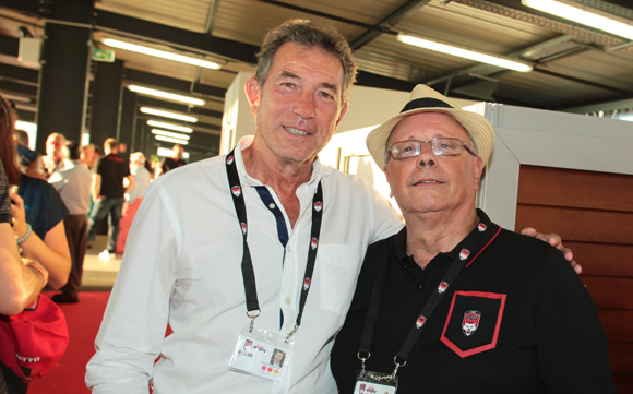 19. Jean-Claude Pietrocolla (Media Sport Promotion) et Léandre Borbon (LOU Rugby) 