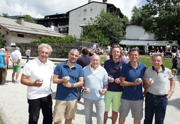 35. Richard Brumm, Jean-Philippe Caille, Gérard Collomb, Hugues Ducrot, Jean-Michel Abou et Bernard Fontanel  