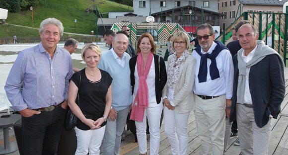 50. Richard Brumm, Caroline et Gérard Collomb, Anne-Sophie Condemine, Catherine Julien Breches, Frédéric Gougeat et Patrice Rosier