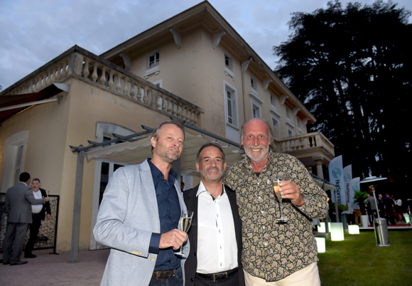 14. Marco Polisson (Lyon People), Philippe Rousset (Ricard) et Christian Mûre