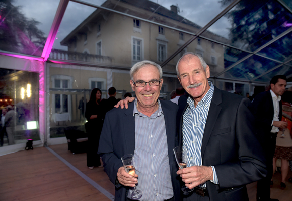 15. Claude Bauchiero (Bauchiero TP) et Rémy Lazzarotto (France Bois développement)