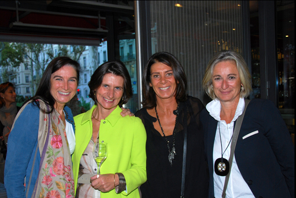 18. Myrtille Jacquet-Targe (Sita), Sophie Bacon de Guilhem (Vinci Immobilier), Blandine Brochier (Partition) et Valérie Melon (Brice Robert) 