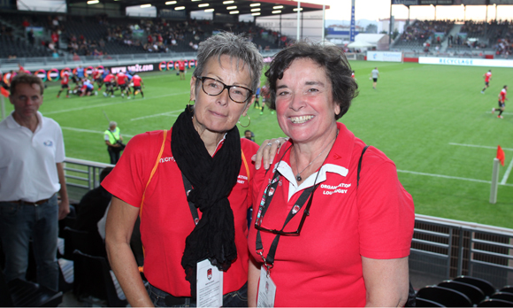 18. Marie et Ghislaine (LOU Rugby) 