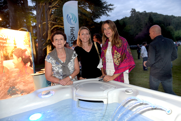 19. Marie-Hélène Guicherd (Chambéry Piscine & Spa), Johannes Faure et Christel Dezayes