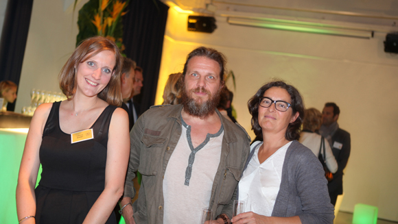 19. Ludivine Bonnet (Promoval), Serge Roby (Mairie de Lyon) et Audile Masson (Biooptima) 