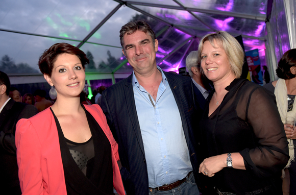 20. Doriane Bourbon (Lyon Déco), Ludovic Boussel et Céline Lambert (Cabinet Boussel assurances)