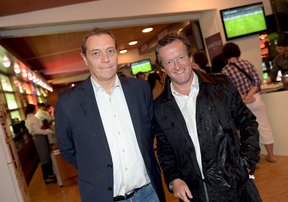 22. Stéphane Percio (Samsung) et Thomas Rudigoz, maire du 5ème