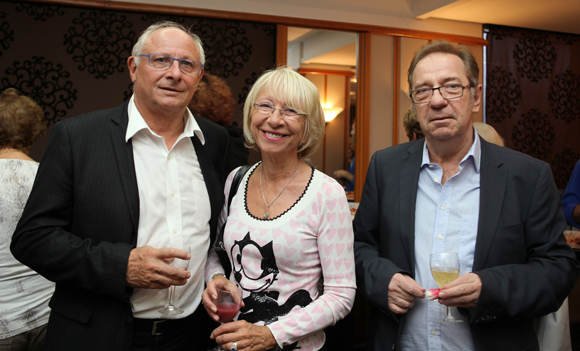 2. Jean-François Coulon (Covea Risks), son épouse Denise et Olivier Bonnet (Association Phénix Greffes Digestifs)