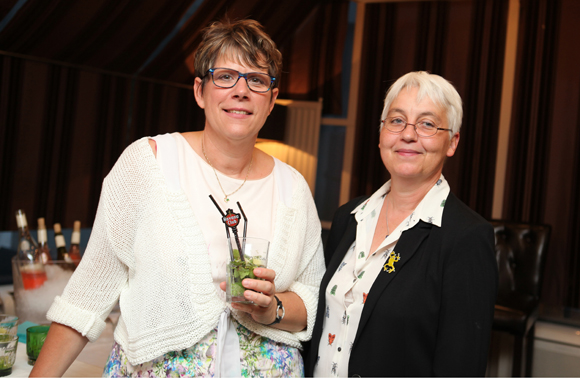 25. Françoise Pignard (Axotel) et Hélène Bouvet (Ecole Tunon de Lyon)