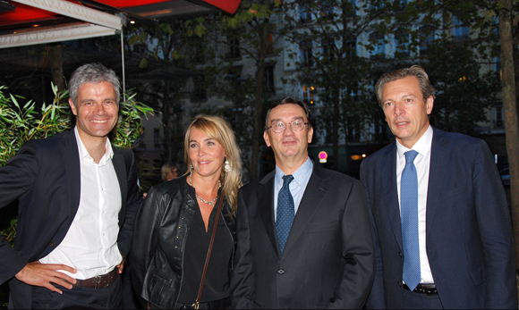 26. Laurent Wauquiez, Stéphanie Gagnaire (Brice Robert Vienne), Brice Robert et Pascal Blache, maire du 6ème 