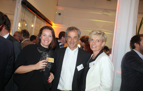 28. Aurore Arnoux, Thierry de Vincenzi Cerra et Isabelle Ardail (Caisse d’Epargne Rhône-Alpes)  