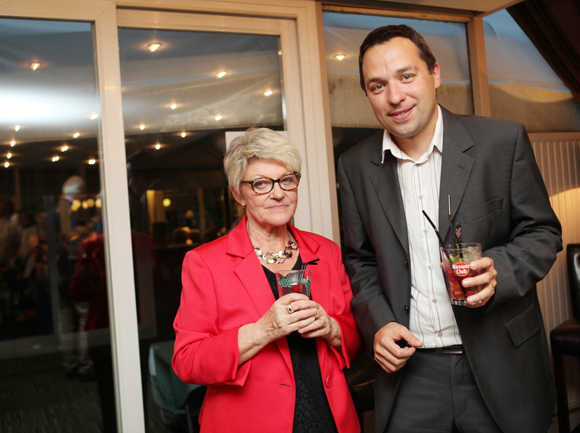 30. Colette Bonnefoy (groupe SPH) et François-Xavier Ferriere (Corcep)