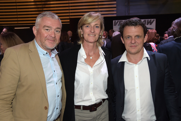 32. Jean-Louis Joly, DG du Medef Lyon-Rhône, Blandine Peillon (Jours de Printemps) et Laurent Fiard, président du Medef Lyon-Rhône