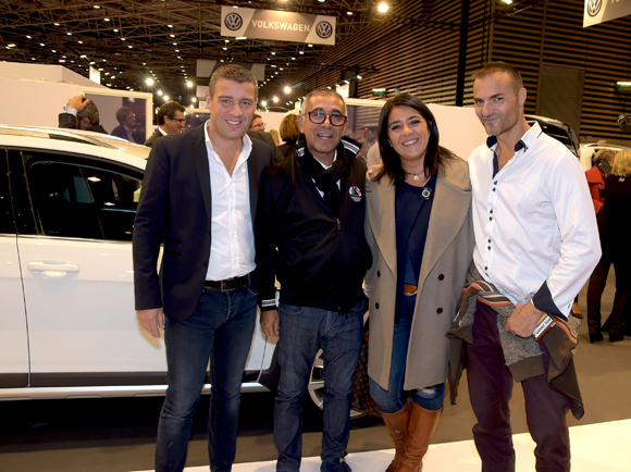 38. Yoann Roussel (Tonic Radio), Gilles Mondesir, président Association Sportive Automobile du Rhône, Marlène Pansier et Christian d’Aubarède (Tonic Radio)