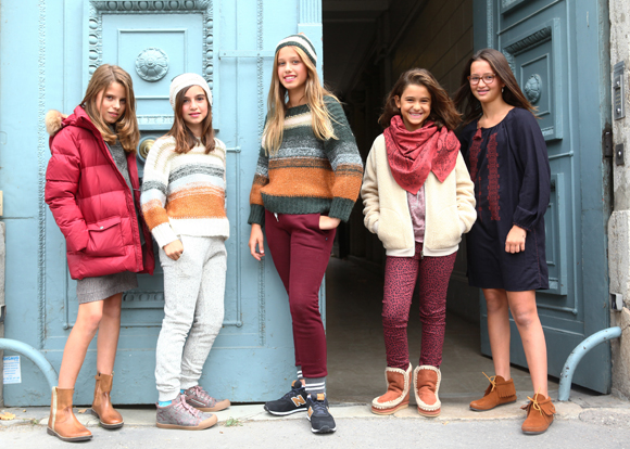 4. VICTOIRE, MELANIE, DAPHNE, PAOLINA et AGATHE
