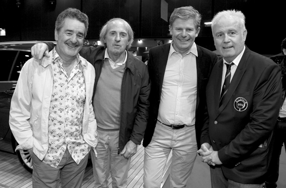 41. Bruno Saby, Jacques Laffite, Jérôme Rivière et Patrick Tambay