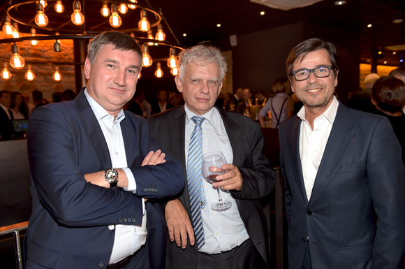 44. Christophe Guilloteau, président du Département du Rhône, Jean-Paul Viossat, président de Rives & Développement et Emmanuel Hamelin, conseiller municipal  