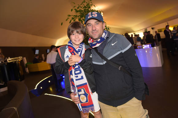 4. Guillaume Ducruet (Tecnifbre) et son fils Adrien