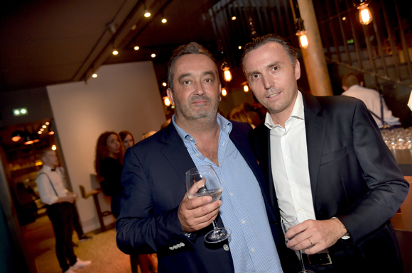 5. Pierre Nallet (AnaHome Immobilier) et Stéphane Targe (Miroiterie Targe)