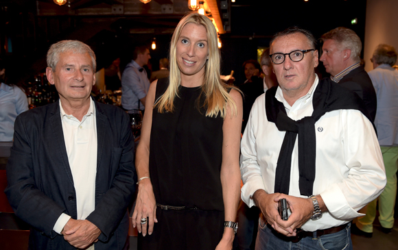 8. Jean-Pierre Dini, Aline Germain (DS Automobile) et Marc Jean (Le Progrès)