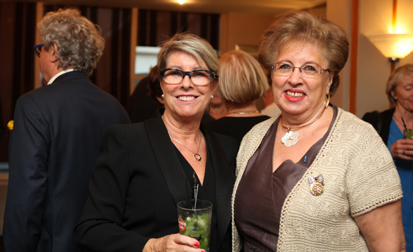 8. Marie-Claude Bernard (Axotel) et Evelyne Haguenauher