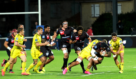 Les tribunes VIP de LOU Rugby – US Carcassonne