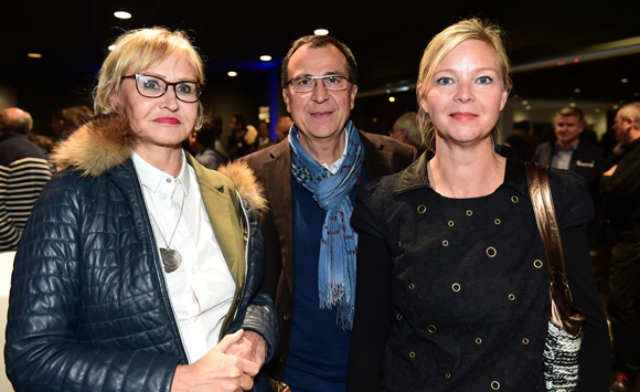 10. Patricia Henri (Marine), Michel Haber et Petra Vanhoutte (Hydrex)