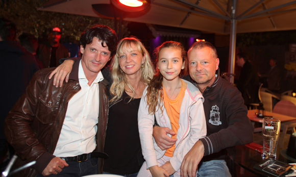 11. Bruce Sisti (DSV), Barbara Jassaux, Elise et Thierry Ruf du restaurant Le Ferbere 