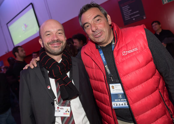 12. Julien Bonnard (LOU Rugby) et Laurent Pietrocola (Média Sport Promotion)