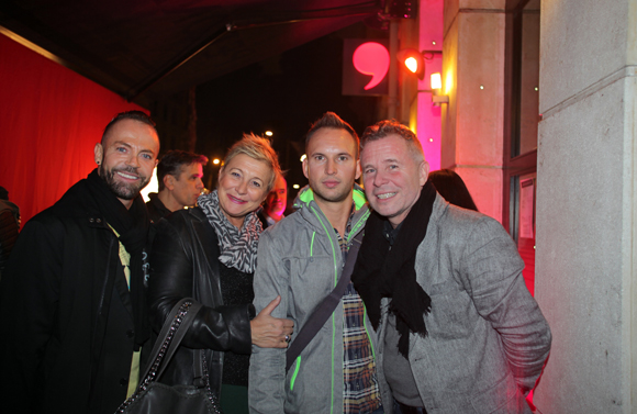 12. Philippe Caumette, Christine Terras, Nicolas Legros (Maison Murgier) et Stéphane Pelletier (Broc Bar)