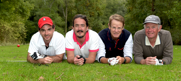 12. Germain Chapart, François Sandrin, Christian Grimal et Michel Larquemain