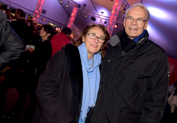 15. Michel Noir, ancien maire de Lyon et son épouse Danielle